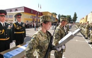 Курсанты Академии сухопутных войск