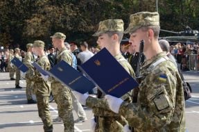 Курсанты Академии сухопутных войск