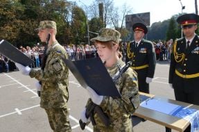 Курсанты Академии сухопутных войск