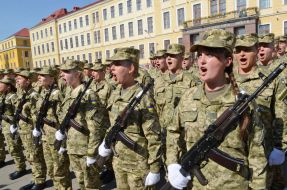 Курсанты Академии сухопутных войск