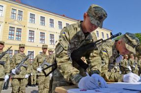 Курсанты Академии сухопутных войск