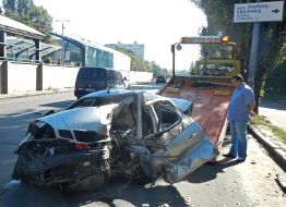 Broken car