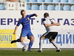 Playing moment of match