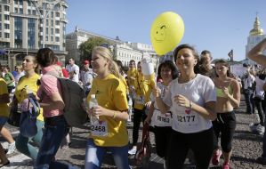 Participants of the "Chestnut Run"