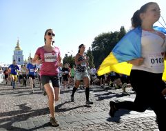 Participants of the "Chestnut Run"