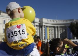 Participant of the "Chestnut Run"