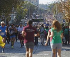 Participants of the "Chestnut Run"