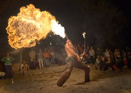 Fire show