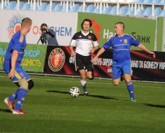 Playing moment of match