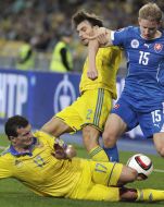 Artem Fedetskiy, Kirill Kovalchuk and Tomas Hubočan