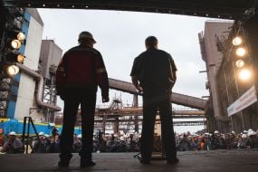 Working visit of Petro Poroshenko in Mariupol