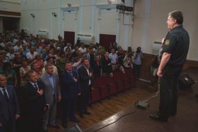 Working visit of Petro Poroshenko in Mariupol
