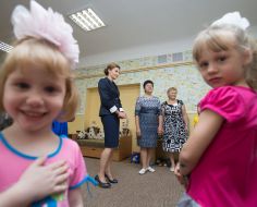 Marina Poroshenko visited the Rehabilitation Center for Children