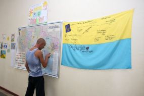 Soldiers in hospital