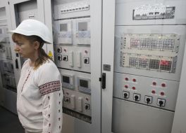 The electrical substation "Yelenovskaya"