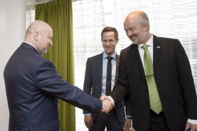 Aleksandr Turchinov and Henrik Seip