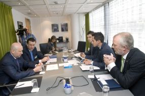 Aleksandr Turchinov and Henrik Seip