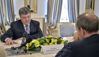 Тоомас Хендрік Ільвес і Петро Порошенко