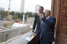 Vitali Klitschkо, Klaus Wowereit