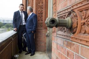 Vitali Klitschkо, Klaus Wowereit