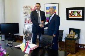 Vitali Klitschkо, Klaus Wowereit