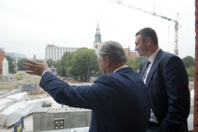 Vitali Klitschkо, Klaus Wowereit