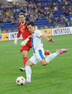 Playing moment of match