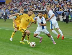 Playing moment of match