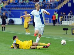 Playing moment of match