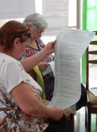 Polling station in Sevastopol