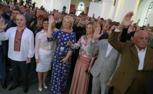 Lyudmila Denisova and Tatyana Donets