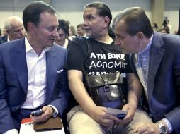 Dmitriy Andrievskiy, Aleksandr Briginets and Nikolay Tomenko