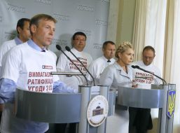 Sergey Sobolev and Yulia Tymoshenko