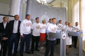 Participants of the briefing