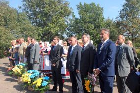 Opening of memorial board