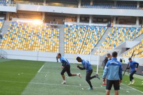 Open training session of FC "Trabzonspor" (Turkey)