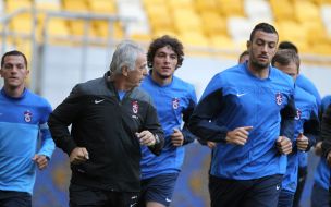 Open training session of FC "Trabzonspor" (Turkey)