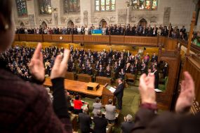Petr Poroshenko at session