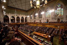 Petr Poroshenko at session