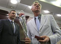 Vitaliy Klichko and Anatoliy Yashchenko