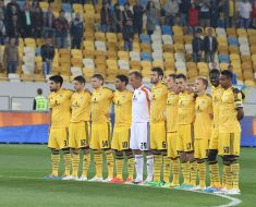 Players of FC "Metalist" (Kharkiv)