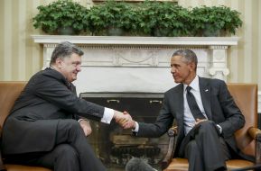 Petr Poroshenko and Barack Obama
