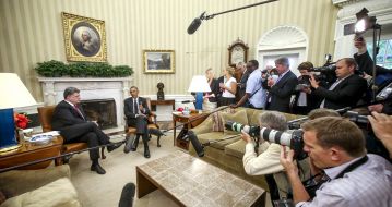 Petr Poroshenko and Barack Obama