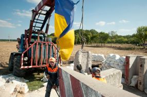 Construction of fortifications