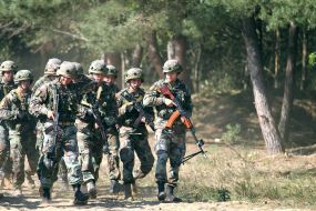 Ukrainian-American military training "Rapid Trident 2014"