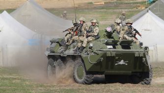 Ukrainian-American military training "Rapid Trident 2014"