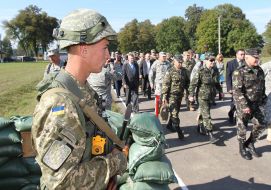 Ukrainian-American military training "Rapid Trident 2014"