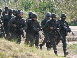 Ukrainian-American military training "Rapid Trident 2014"