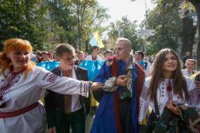 14-ый Мегамарш в вышиванках