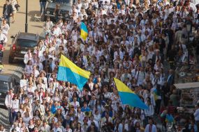 14-ый Мегамарш в вышиванках